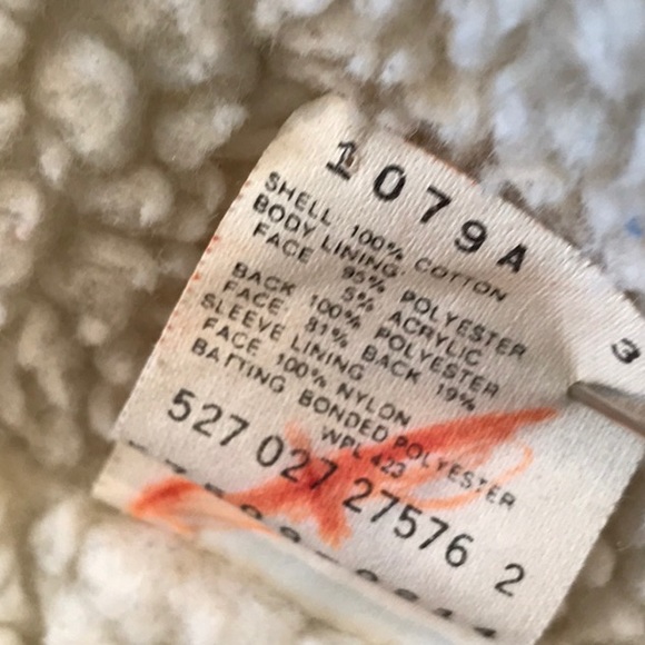 LEVI VINTAGE JEAN JACKET no size - Picture 8 of 8